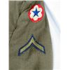 Image 3 : 2 WWI UNIFORMS- ARMY SERVICE FORCES PATCHES