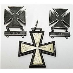 2- STERLING RIFLE MARKSMAN PIN