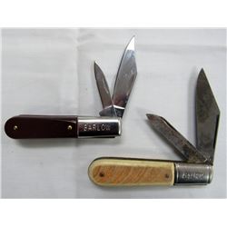 2 VINTAGE BARLOW POCKET KNIVES