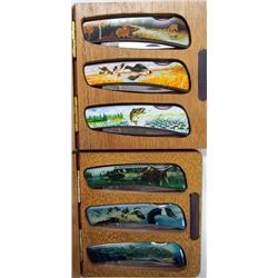 VINTAGE VANADIUM STAINLESS STEEL KNIFE SETS