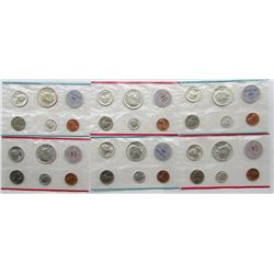 3 - 1964 U.S. MINT SETS IN CELLO ONLY