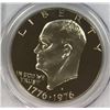 Image 3 : 1976-S IKE CLAD DOLLARS PCGS PR69
