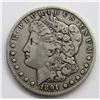 Image 1 : 1891-CC MORGAN DOLLAR VG