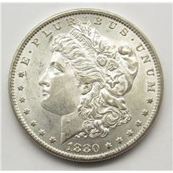 1880-O MORGAN SILVER DOLLAR MS 60