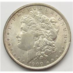 1900-O MORGAN SILVER DOLLAR BU