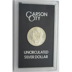 1880 GSA CARSON CITY MORGAN SILVER DOLLAR
