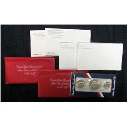 2-1976 3pc SILVER MINT SETS; 2-1970,