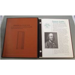 COMPLETE FRANKLIN HALF DOLLAR SET in ALBUM