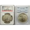 Image 1 : 2 - SILVER DOLLARS: 1923 PEACE PCGS MS63