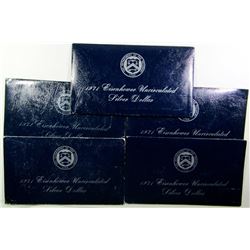 5-1971-S UNC 40% SILVER IKE DOLLARS