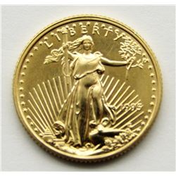 1995 1/10 ounce Gold Five Dollar $5 Eagle