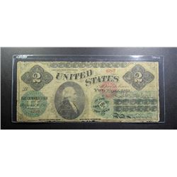 1862 TWO DOLLAR U.S. NOTE