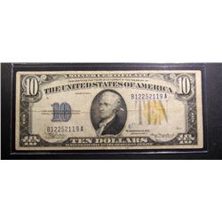 1934A $10 SILVER CERTIFICATE