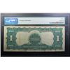 Image 2 : 1899 $1 "BLACK EAGLE" SILVER CERT PMG 15