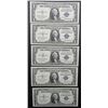 Image 1 : 5-1935 CONSECUTIVE # SILVER CERTIFICATES