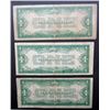 Image 2 : 3-1928 FUNNY BACK $1 SILVER CERTS