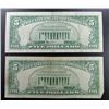 Image 2 : 2-STAR NOTES $5 RED SEAL NOTES