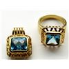 Image 1 : FLASHY STERLING SILVER GOLD PLATED