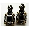 Image 2 : 2 PAIRS OF STERLING SILVER EARRINGS