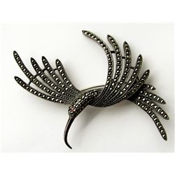 ANTIQUE STERLING SILVER BROACH