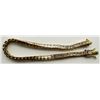 Image 2 : 2 STERLING SILVER GOLD PLATED BRACELETS