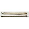 Image 1 : 2 STERLING SILVER BRACELETS - FLASHY