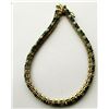 Image 2 : 2 STERLING SILVER GOLD PLATED BRACELETS