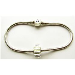 CHAMILIA STERLING SILVER CHARM BRACELET