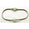 Image 1 : CHAMILIA STERLING SILVER CHARM BRACELET