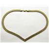 Image 1 : STERLING SILVER GOLD PLATED NECKLACE