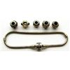 Image 1 : PANDORA CHARM BRACELET WITH 5 CHARMS