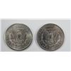 Image 2 : 1887 & 1900 MORGAN SILVER DOLLARS