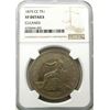 Image 1 : 1875-CC SEATED TRADE $ NGC VF DETAILS