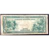 Image 2 : 1914 $5 BLUE SEAL FED RSV NOTE LARGE