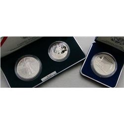 1992 COLUMBUS 2 COIN PROOF SET;