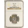 Image 1 : 1909 Proof Barber Quarter Coin NGC PF68 Amazing Toning