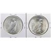 Image 2 : Lot of 1922-1923 $1 Peace Silver Dollar Coins