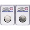 Image 2 : Opening Day 2014-D & 2014-S Baseball Hall of Fame Half Dollar Coins NGC MS70/PF7