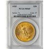 Image 1 : 1925 $20 St. Gaudens Double Eagle Gold Coin PCGS MS65