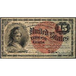 March 3, 1863 Fifteen Cents Fourth Issue Fractional Currency Note