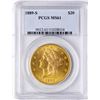 Image 1 : 1889-S $20 Liberty Head Double Eagle Gold Coin PCGS MS61