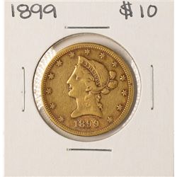 1899 $10 Liberty Head Eagle Gold Coin