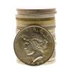 Image 1 : Roll of (20) Brilliant Uncirculated 1923 $1 Peace Silver Dollar Coins
