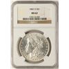 Image 1 : 1882-O $1 Morgan Silver Dollar Coin NGC MS62