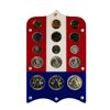 Image 2 : Set of 1956-1958 (5) Coin Proof Sets in Shield