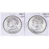 Image 1 : Lot of 1901-O & 1902-O $1 Morgan Silver Dollar Coins