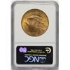 Image 2 : 1922 $20 St. Gaudens Double Eagle Gold Coin NGC MS63