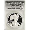 Image 1 : 2010-W $1 Proof American Silver Eagle Coin ANACS PR70 DCAM First Day of Issue