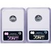 Image 2 : Lot of 2000-S & 2004-S Roosevelt Dime Proof Coins NGC PF69 Ultra Cameo