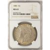 Image 1 : 1883 $1 Morgan Silver Dollar Coin NGC MS63